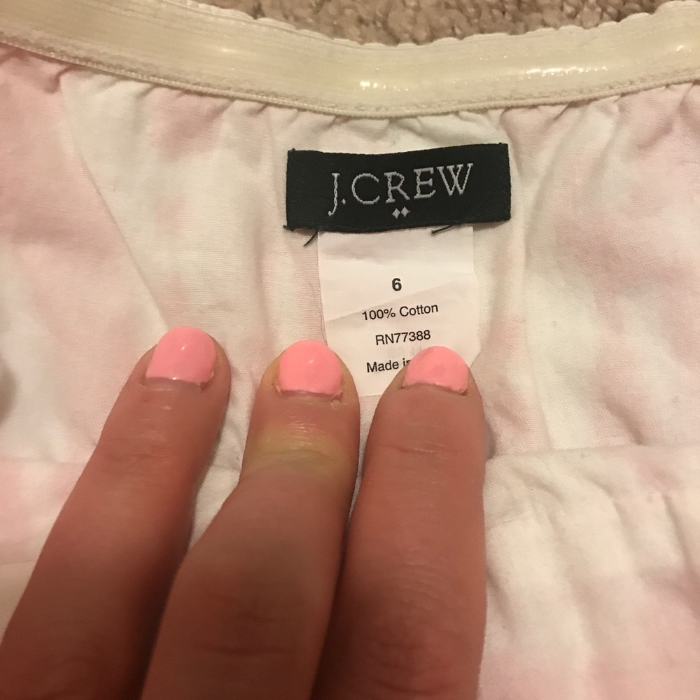 J crew tube top